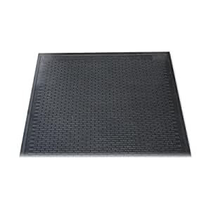 4X6 DIRT STOPPER SCRAPER MAT BLACK